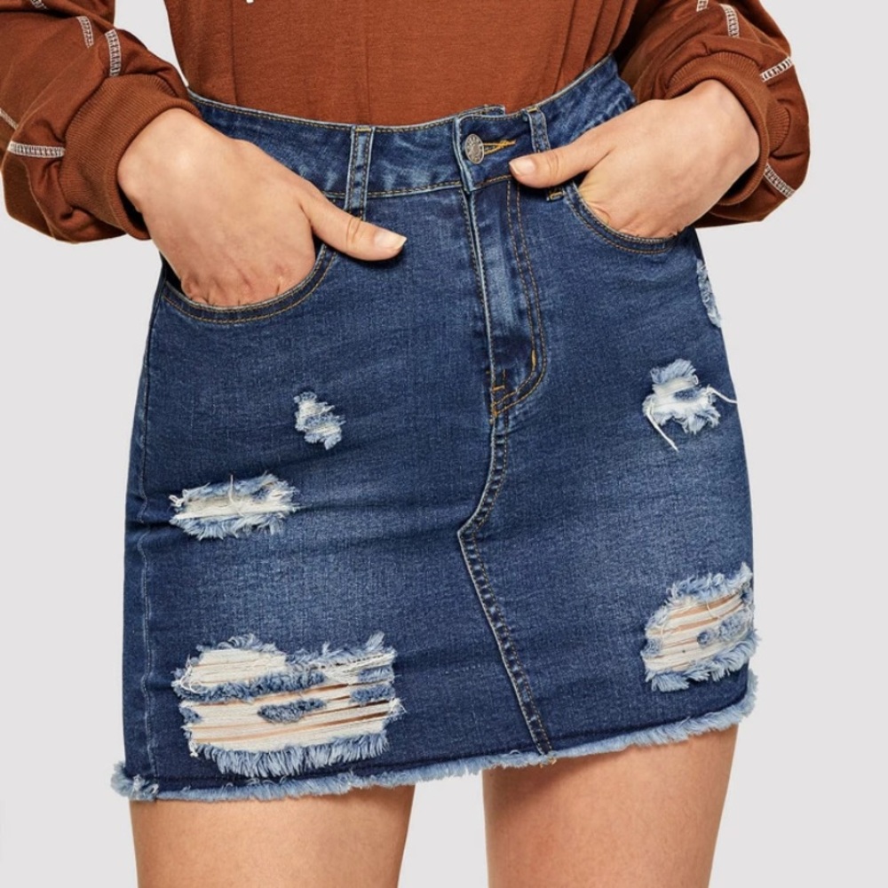 Jean Skirt